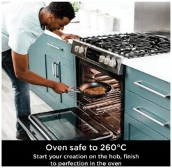 Ninja Zerostick Stackable 2 Piece Non Stick Pan Set -Cooking and dining Shop 1120020 R Z004A