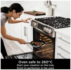 Ninja Zerostick 28cm Stainless Steel Non Stick Frying Pan -Cooking and dining Shop 1120219 R Z004A