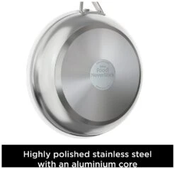 Ninja Zerostick Stainless Steel 3 Piece Non Stick Pan Set -Cooking and dining Shop 1120233 R Z003A