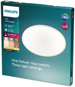 Philips Superslim Indoor Luminaire Flush To Ceiling Light -Cooking and dining Shop 1122547 R Z006A