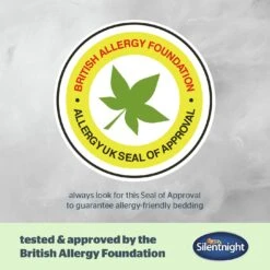 Silentnight Anti Allergy 4.5Tog Duvet - Single -Cooking and dining Shop 1156317 R Z003A