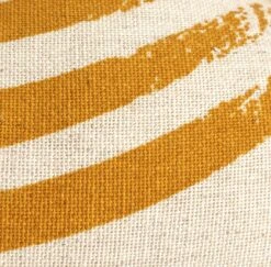 Habitat Block Print Pack Of 2 Seat Cushion - Orange -Cooking and dining Shop 1176438 R B001