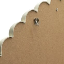 Habitat Beaded Round Wall Mirror - White - 70x70cm 9 Habitat Beaded Round Wall Mirror - White - 70x70cm -Cooking and dining Shop 1182927 R Z004A