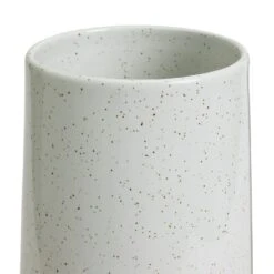 Habitat Reactive Glaze Dipped Ceramic Vase - White -Cooking and dining Shop 1230398 R Z003A