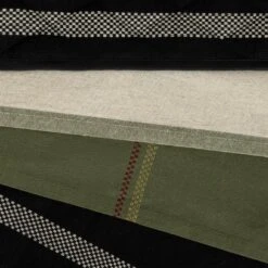 Habitat Woven Check And Stripe Textile Set 8 Habitat Woven Check And Stripe Textile Set -Cooking and dining Shop 1232657 R Z003A