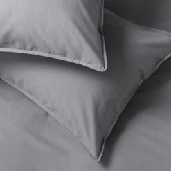 Habitat Cotton 180TC Linen Look Grey Bedding Set - Single 8 Habitat Cotton 180TC Linen Look Grey Bedding Set - Single -Cooking and dining Shop 1233144 R Z003A