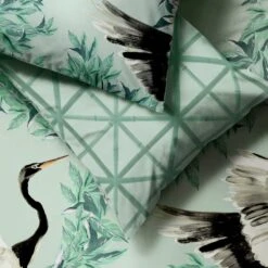 Habitat Crane Panel Green Bedding Set - Single 8 Habitat Crane Panel Green Bedding Set - Single -Cooking and dining Shop 1233199 R Z003A