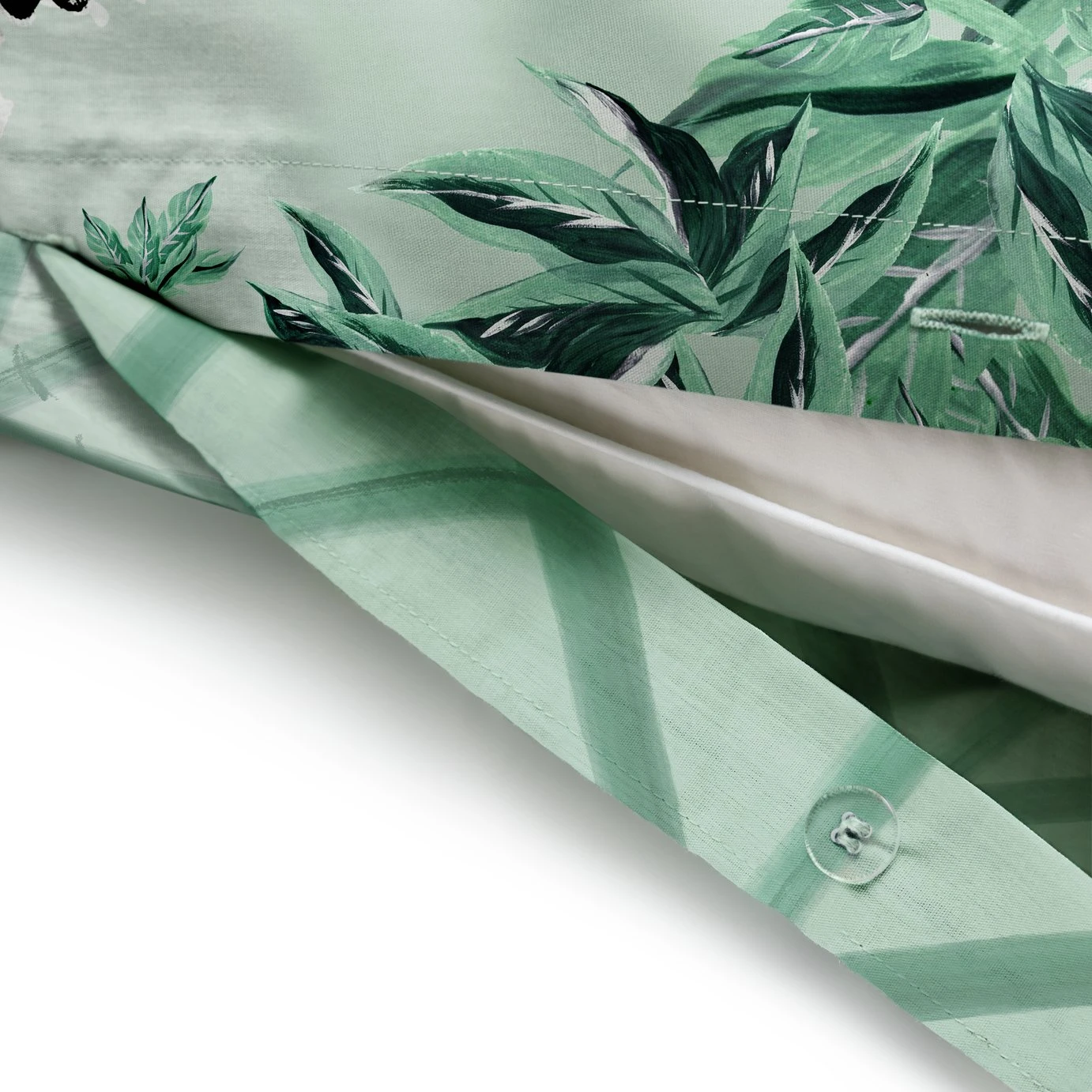 Habitat Crane Panel Green Bedding Set - Single 5 Habitat Crane Panel Green Bedding Set - Single - Image 5