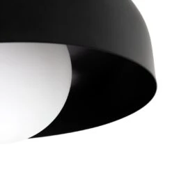 Habitat Modern Globe Metal Bathroom Ceiling Light - Black -Cooking and dining Shop 1233584 R Z003A