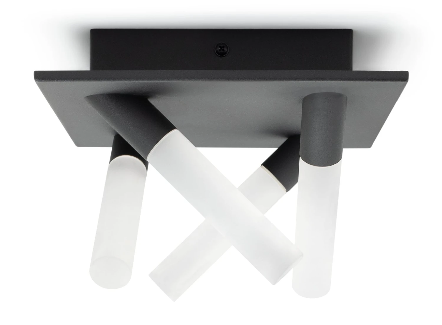 Habitat Metal 4 Light LED Bathroom Flush Ceiling Light-Black 2 Habitat Metal 4 Light LED Bathroom Flush Ceiling Light-Black - Image 2