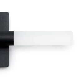 Habitat Metal 2 Light LED Bathroom Wall Light - Black -Cooking and dining Shop 1233876 R Z002A