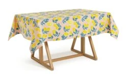 Habitat Lemons Wipe Clean Tablecloth - Multicoloured -Cooking and dining Shop 1234404 R Z002A