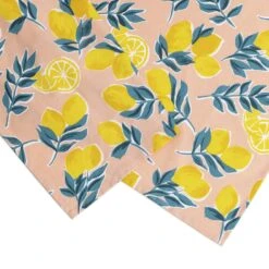 Habitat Lemons Wipe Clean Tablecloth - Multicoloured -Cooking and dining Shop 1234404 R Z003A