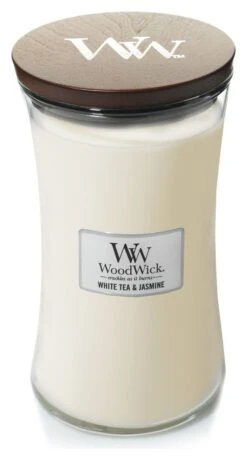 Woodwick Large Jar Candle - White Tea & Jasmine -Cooking and dining Shop 1234507 R Z003A