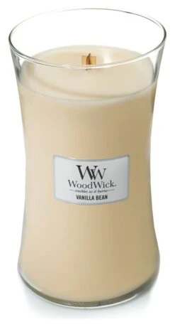 Woodwick Large Jar Candle - Vanilla Bean -Cooking and dining Shop 1234545 R Z003A