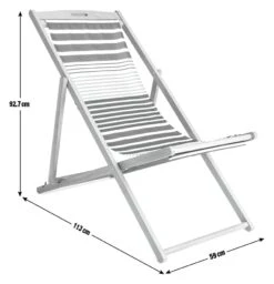 Habitat Folding Wooden Garden Deck Chair - Blue 14 Habitat Folding Wooden Garden Deck Chair - Blue -Cooking and dining Shop 1247628 R E001