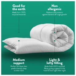 Slumberdown Remade 10.5 Tog Duvet - Single -Cooking and dining Shop 1256808 R Z004A