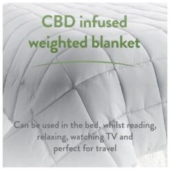 Slumberdown Wellbeing CBD Weighted Blanket - 7kg 13 Slumberdown Wellbeing CBD Weighted Blanket - 7kg -Cooking and dining Shop 1257003 R Z005A