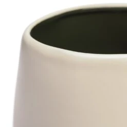 Habitat Curve White Ceramic Planter -Cooking and dining Shop 1259290 R Z005A