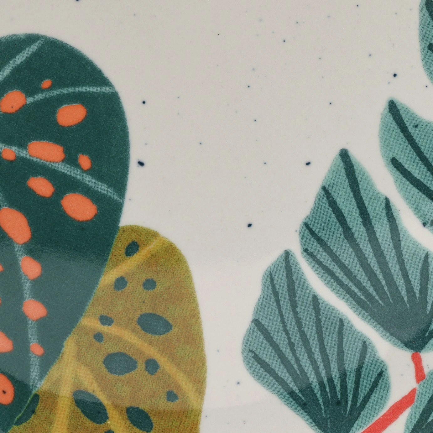 Habitat X Kew Set Of 2 Ceramic Side Plate 3 Habitat X Kew Set Of 2 Ceramic Side Plate - Image 3