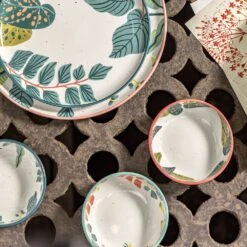 Habitat X Kew Set Of 2 Ceramic Side Plate 14 Habitat X Kew Set Of 2 Ceramic Side Plate -Cooking and dining Shop 1300572 R Z003C