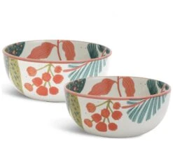 Habitat X Kew Set Of 2 Stoneware Cereal Bowl -Cooking and dining Shop 1300596 R Z005A