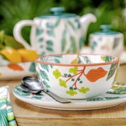 Habitat X Kew Set Of 2 Stoneware Cereal Bowl -Cooking and dining Shop 1300596 R Z005C