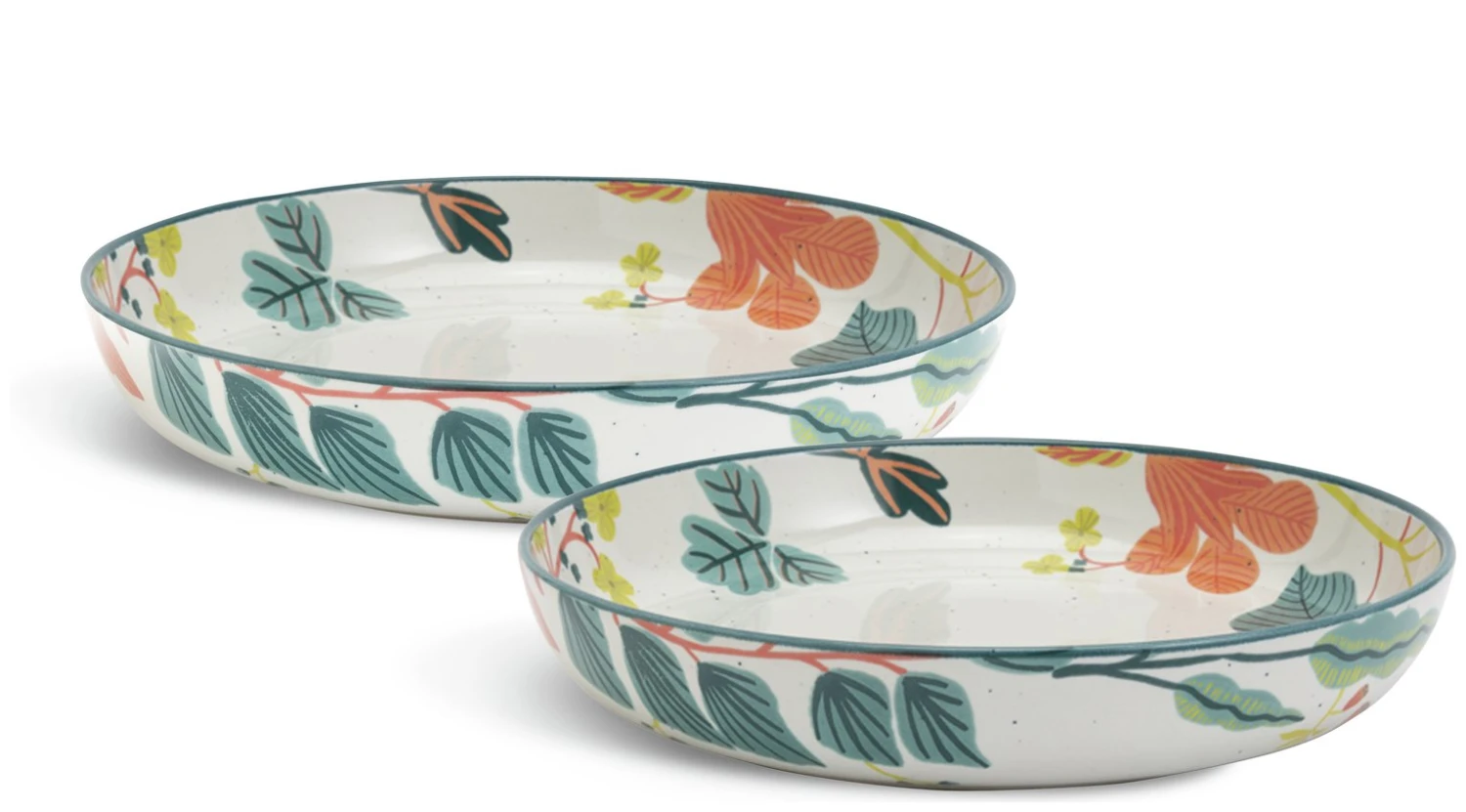 Habitat X Kew 2 Piece Ceramic Pasta Bowls 5 Habitat X Kew 2 Piece Ceramic Pasta Bowls - Image 5