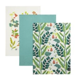 Kew Set Of 3 Botanical Tea Towels -Cooking and dining Shop 1300716 R Z004A