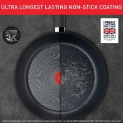 Tefal Titanium Excellence 24cm Aluminium Stock Pot - Black -Cooking and dining Shop 1303830 R Z004A