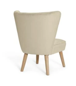 Habitat Alexis Velvet Cocktail Chair - Cream 14 Habitat Alexis Velvet Cocktail Chair - Cream -Cooking and dining Shop 1341294 R Z003A