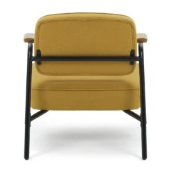 Habitat Jesper Fabric Accent Chair - Yellow -Cooking and dining Shop 1402047 R Z003A