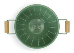 Habitat Enamel And Wood Colander -Cooking and dining Shop 1404519 R Z002A