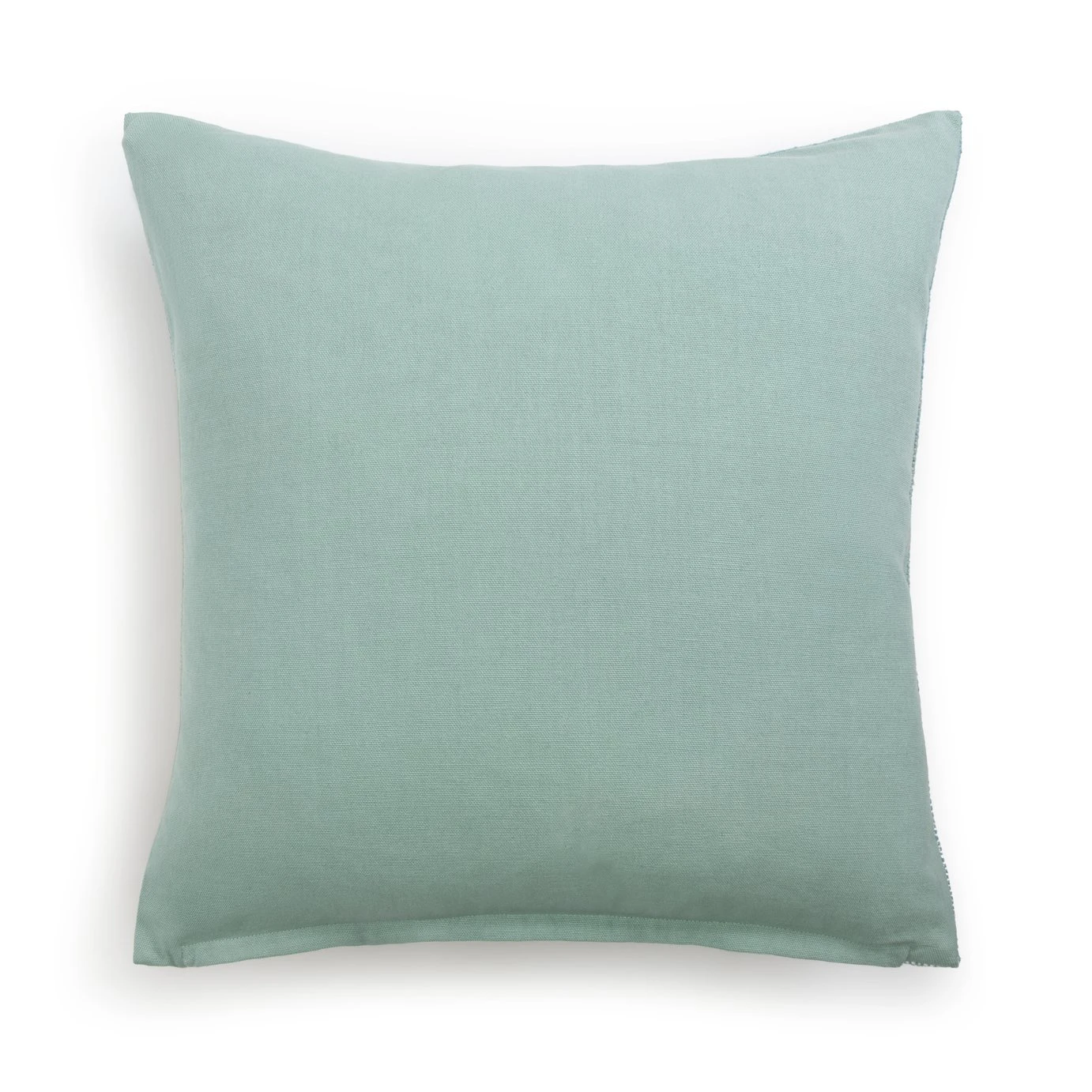 Habitat Gingham Check Cushion - Sage Green - 43x43cm 4 Habitat Gingham Check Cushion - Sage Green - 43x43cm - Image 4