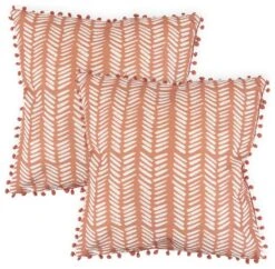 Streetwize Terracotta Fern Outdoor Cushion - Pack Of 4 9 Streetwize Terracotta Fern Outdoor Cushion - Pack Of 4 -Cooking and dining Shop 1480186 R Z004A