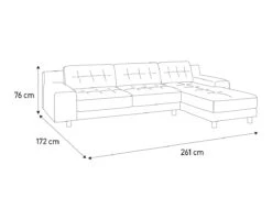 Habitat Hendricks Velvet Corner Chaise Sofa - Moss Green 10 Habitat Hendricks Velvet Corner Chaise Sofa - Moss Green -Cooking and dining Shop 1480825 R E001