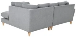Habitat Carrie Fabric Right Hand Corner Chaise Sofa - Grey -Cooking and dining Shop 1486355 R Z005A