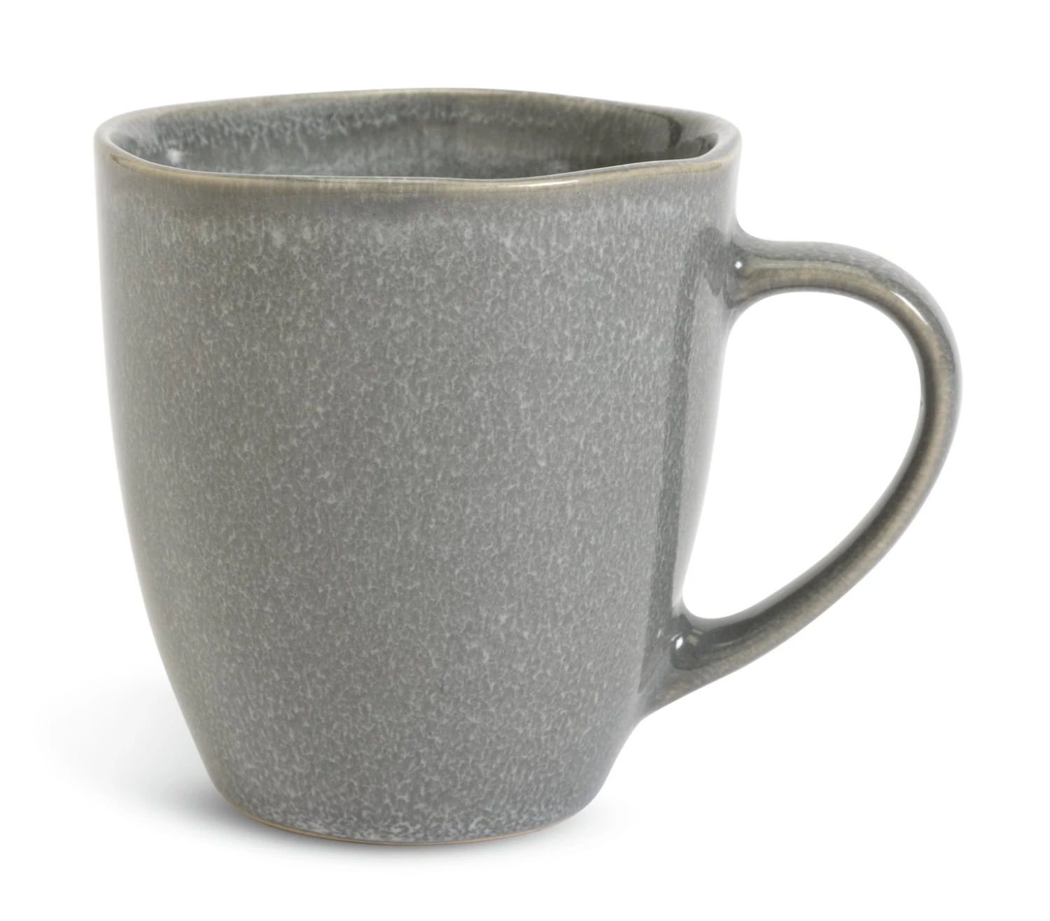 Habitat Set Of 4 Stoneware Mugs - Grey 3 Habitat Set Of 4 Stoneware Mugs - Grey - Image 3