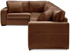Habitat Eton Leather Right Hand Corner Sofa - Tan -Cooking and dining Shop 1958285 R Z003A
