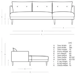 Swoon Kalmar Velvet Right Hand Corner Sofa - Silver Grey -Cooking and dining Shop 1973239 R E001