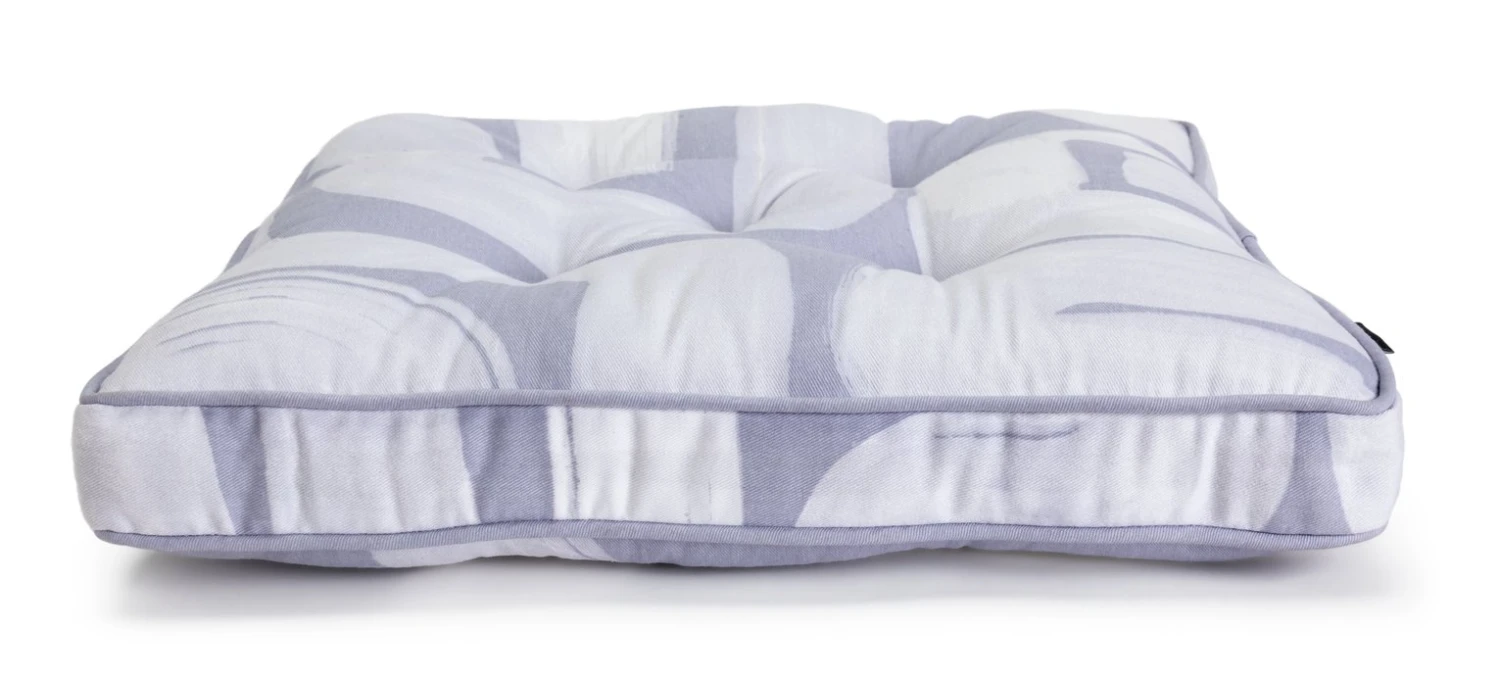 Habitat Brushstroke Pack Of 2 Seat Cushion - Grey 4 Habitat Brushstroke Pack Of 2 Seat Cushion - Grey - Image 4