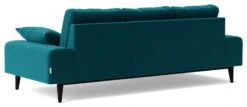 Swoon Tulum Velvet Left Hand Corner Sofa - Kingfisher Blue -Cooking and dining Shop 1990360 R Z004A