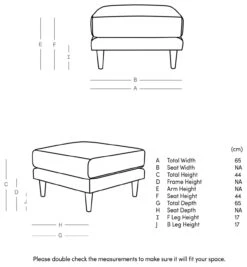 Swoon Turin Velvet Ottoman Footstool - Taupe -Cooking and dining Shop 1990638 R E001