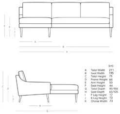 Swoon Turin Velvet Left Hand Corner Sofa - Fern Green 11 Swoon Turin Velvet Left Hand Corner Sofa - Fern Green -Cooking and dining Shop 1992564 R E001