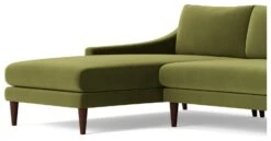 Swoon Turin Velvet Left Hand Corner Sofa - Fern Green 14 Swoon Turin Velvet Left Hand Corner Sofa - Fern Green -Cooking and dining Shop 1992564 R Z004A