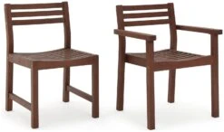 Habitat Amalfi 6 Seater Wooden Patio Set - Brown 14 Habitat Amalfi 6 Seater Wooden Patio Set - Brown -Cooking and dining Shop 1993501 R Z004A