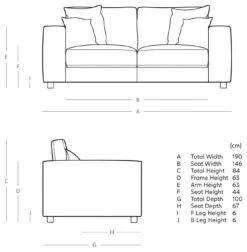Swoon Althaea Velvet 2 Seater Sofa - Silver Grey -Cooking and dining Shop 1997679 R E001
