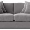 Swoon Althaea Velvet 2 Seater Sofa - Silver Grey