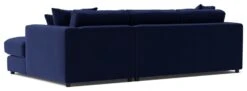 Swoon Althaea Velvet Right Hand Corner Sofa - Ink Blue -Cooking and dining Shop 1998458 R Z005A