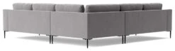 Swoon Almera Velvet 5 Seater Corner Sofa - Silver Grey 13 Swoon Almera Velvet 5 Seater Corner Sofa - Silver Grey -Cooking and dining Shop 2000778 R Z005A